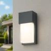 Applique da esterno moderno grigio antracite isyluce