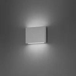 Applique da esterno pocket perenz grigio cemento led 7w cct ip65