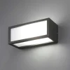 Applique da esterno rettangolare r7s antracite isyluce