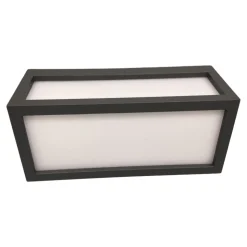 Applique da esterno rettangolare r7s antracite isyluce