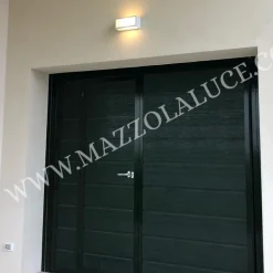 Applique da esterno rettangolare r7s antracite isyluce