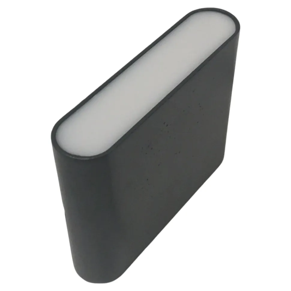 Applique da esterno 6w 3000k antracite moderna