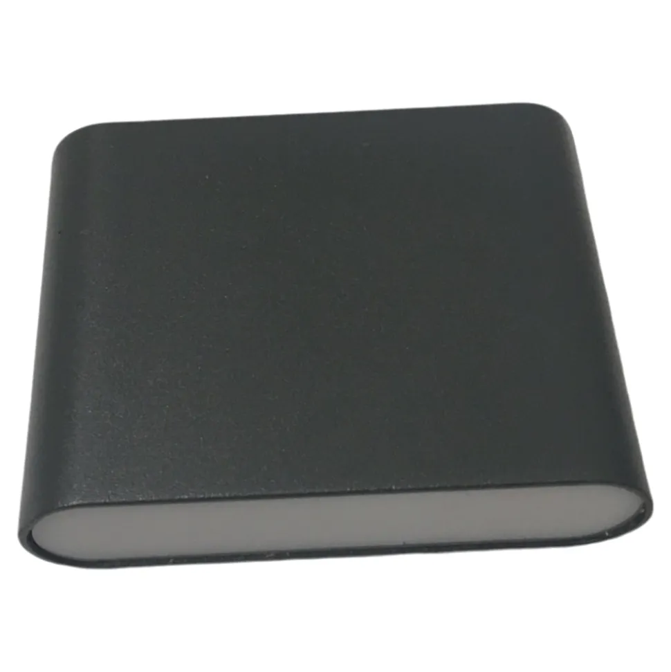 Applique da esterno 6w 3000k antracite moderna