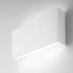 Applique da esterno 12w 4000k bianca moderna isyluce fp