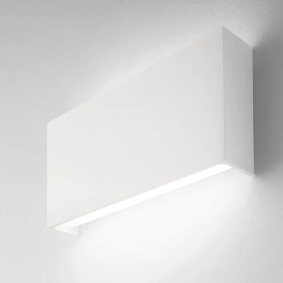 Applique da esterno 12w 4000k bianca moderna isyluce fp