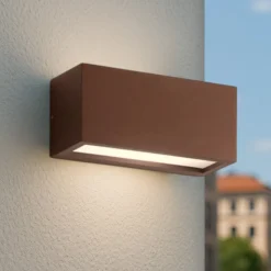 Applique isyluce da esterno corten metro 24w 3000k