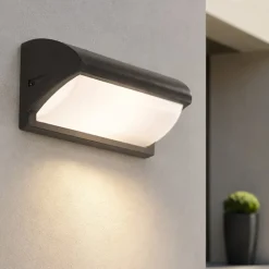 Applique per esterni moderni antracite isyluce elba