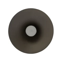 Applique a braccio lungo marrone orientabile con interruttore per illuminazione tavolo