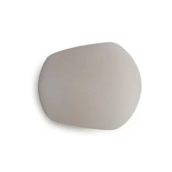 Applique a parete di cemento grigio design moderno tondo