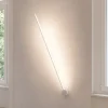 Applique bacchetta moderna bianca led 23w 3000k per interni