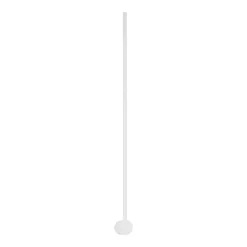 Applique bacchetta moderna bianca led 23w 3000k per interni
