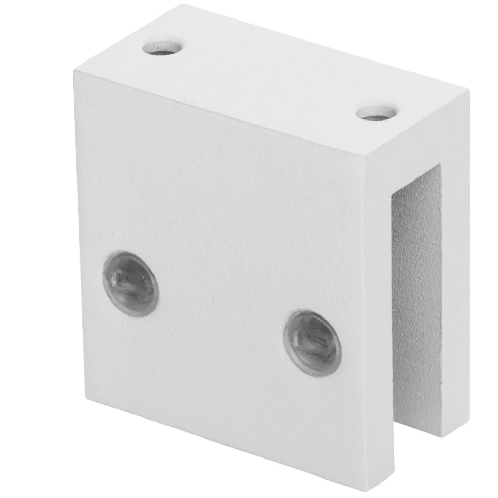 Applique bagni bianco per specchio fissaggio clip 18w 3000k
