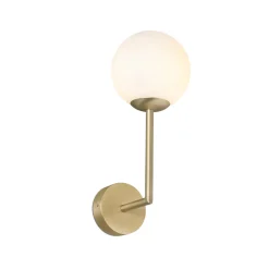 Applique bagni metallo oro ip44 impermeabile