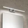 Applique bagni sopra specchio 12w 4000k squadrato cromo