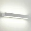 Applique bianca da parete led 40w 4000k design moderna