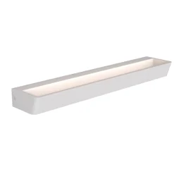 Applique bianca da parete led 40w 4000k design moderna