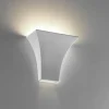 Applique bianca di gesso ceramico stile contemporaneo