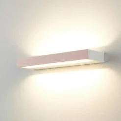 Applique bianca led 40w cct 2700k-3000k-4000k dimmerabile moderna