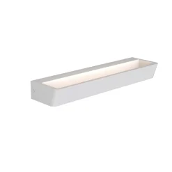 Applique bianca led 30w 4000k lampada da parete moderna