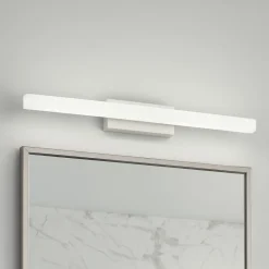 Applique bianca per specchio bagno moderno led 12w