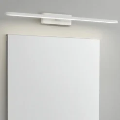 Applique bianca per specchio bagno 62cm led 20w 3000k
