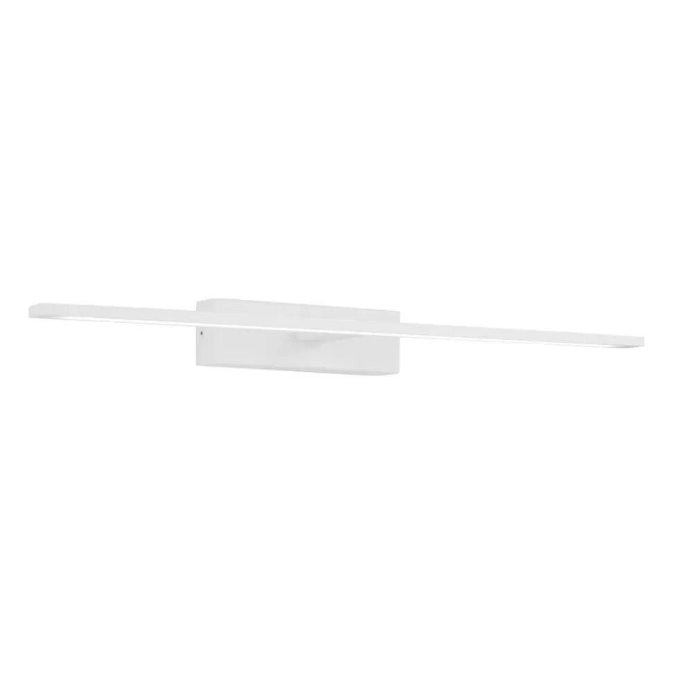 Applique bianca per specchio bagno 62cm led 20w 3000k