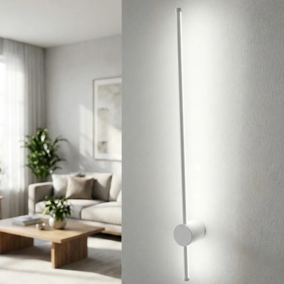 Applique bianco clock led 20w 3000k moderna perenz illuminazione