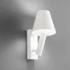 Applique bianco da comodino per camera da letto reverse perenz