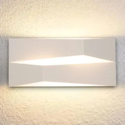 Applique bianco design moderna led 14w 3000k per interni