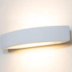 Applique bianco di gesso ceramica moderna verniciabile