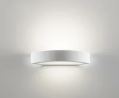 Applique bianco di gesso ceramica moderna verniciabile