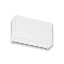 Applique bianco led 19w 3000k bi emissione box w2 linea light
