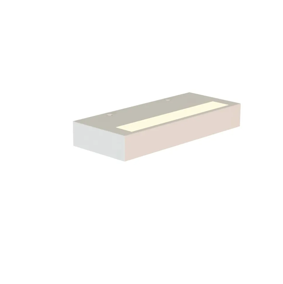 Applique bianco mensola 24cm led 20w cct 2700k-3200k-4000k dimmerabile