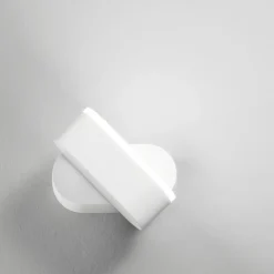 Applique bianco moderna girevole led 3000k perenz illuminazione candy