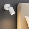 Applique bianco per comodino camera da letto orientabile