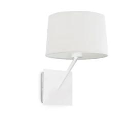 Applique bianco per comodino camera da letto hotel moderna
