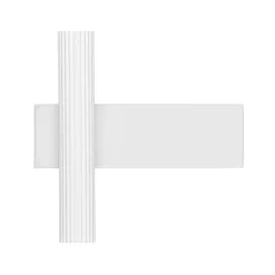 Applique bianco per corridoio led 3000k design moderno