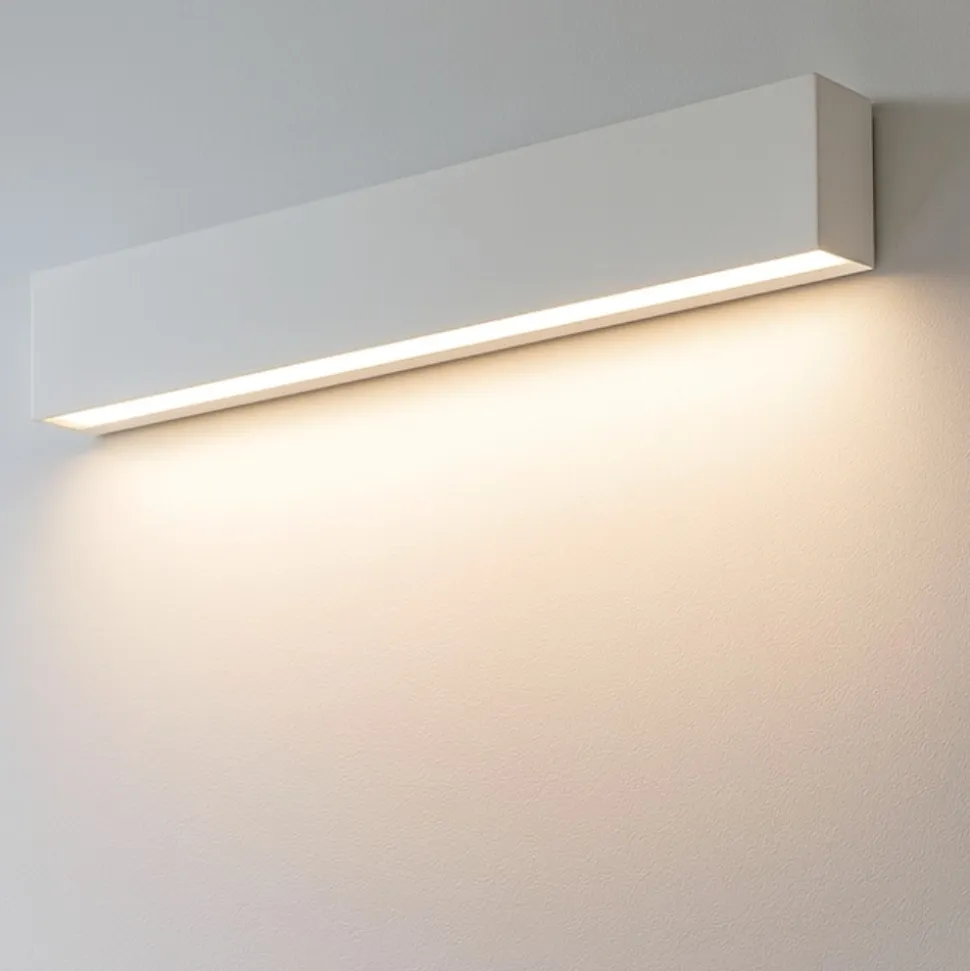 Applique bianco rettangolare moderna led 11w 3000k