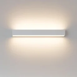Applique bios bianca rettangolare led 24w 3000k 4000k top light