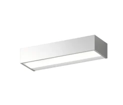 Applique bios top light argento rettangolare led 3000k 4000k