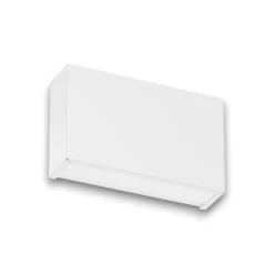 Applique box w1 mono emissione bianco led 6w 2700k moderna