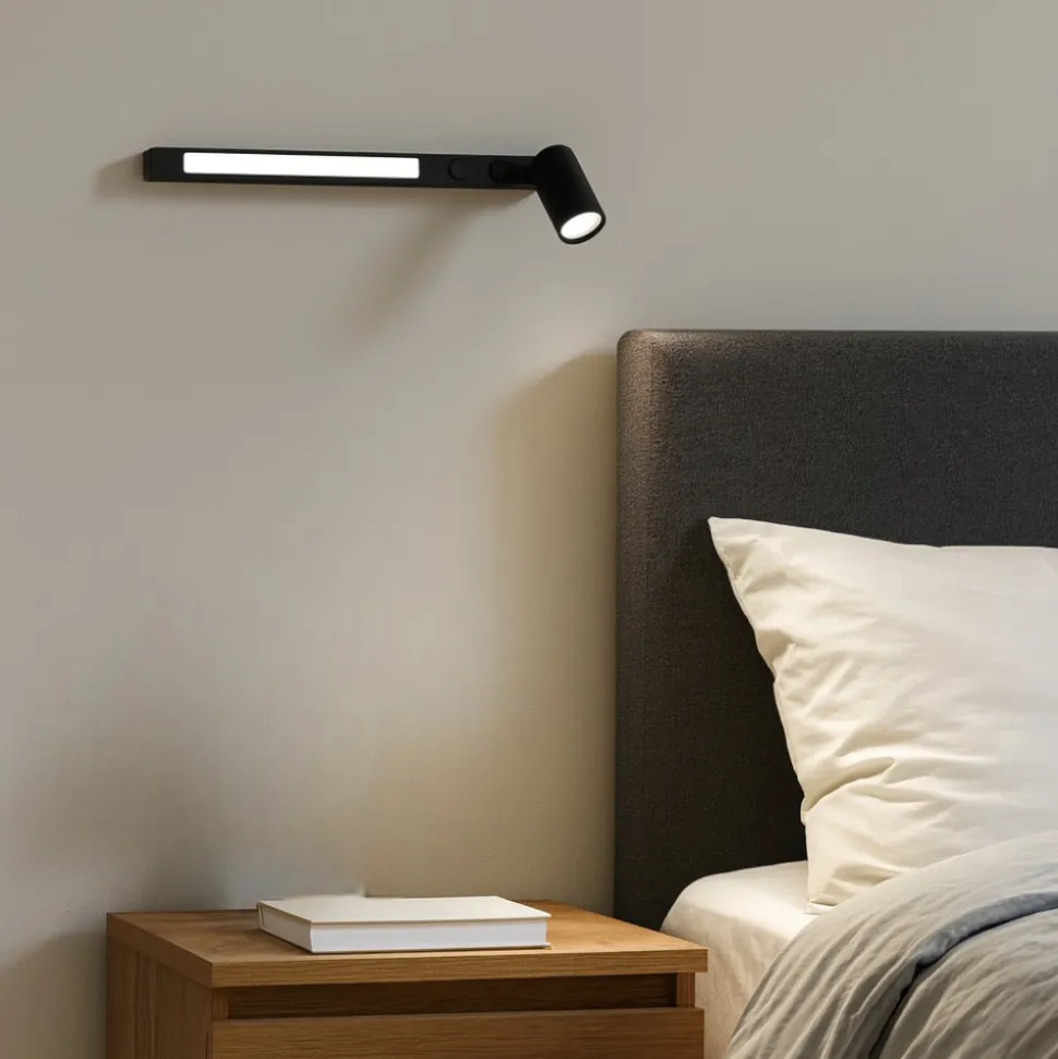 Applique camera da letto con luce orientabile