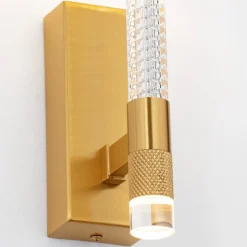 Applique camera da letto contemporanea led 8w 3000k