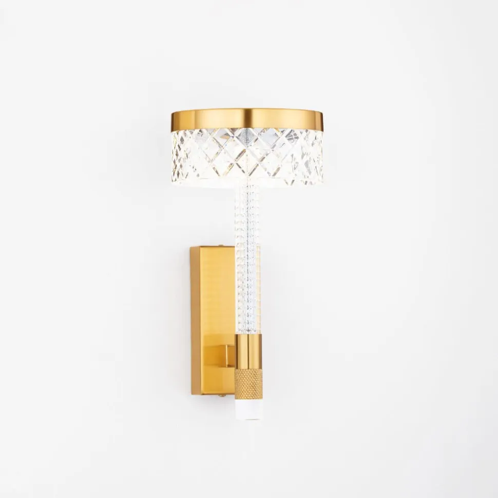 Applique camera da letto contemporanea led 8w 3000k