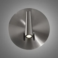 Applique camera da letto led 3000k nickel da lettura