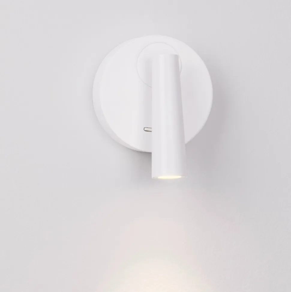 Applique camera da letto led 3000k orientabile bianco