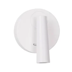 Applique camera da letto led 3000k orientabile bianco