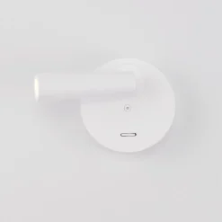 Applique camera da letto led 3000k orientabile bianco