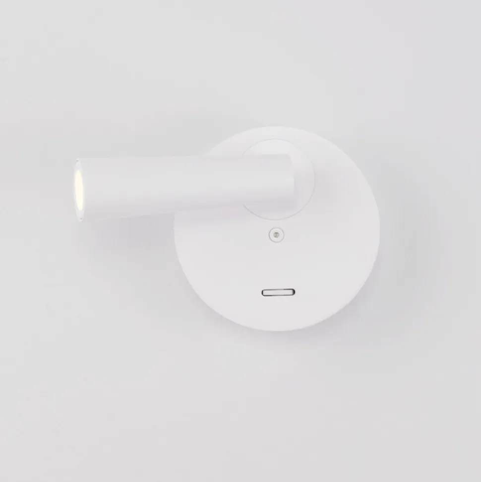 Applique camera da letto led 3000k orientabile bianco