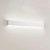 Applique 83cm led 30w 3000k bianca moderna wey perenz